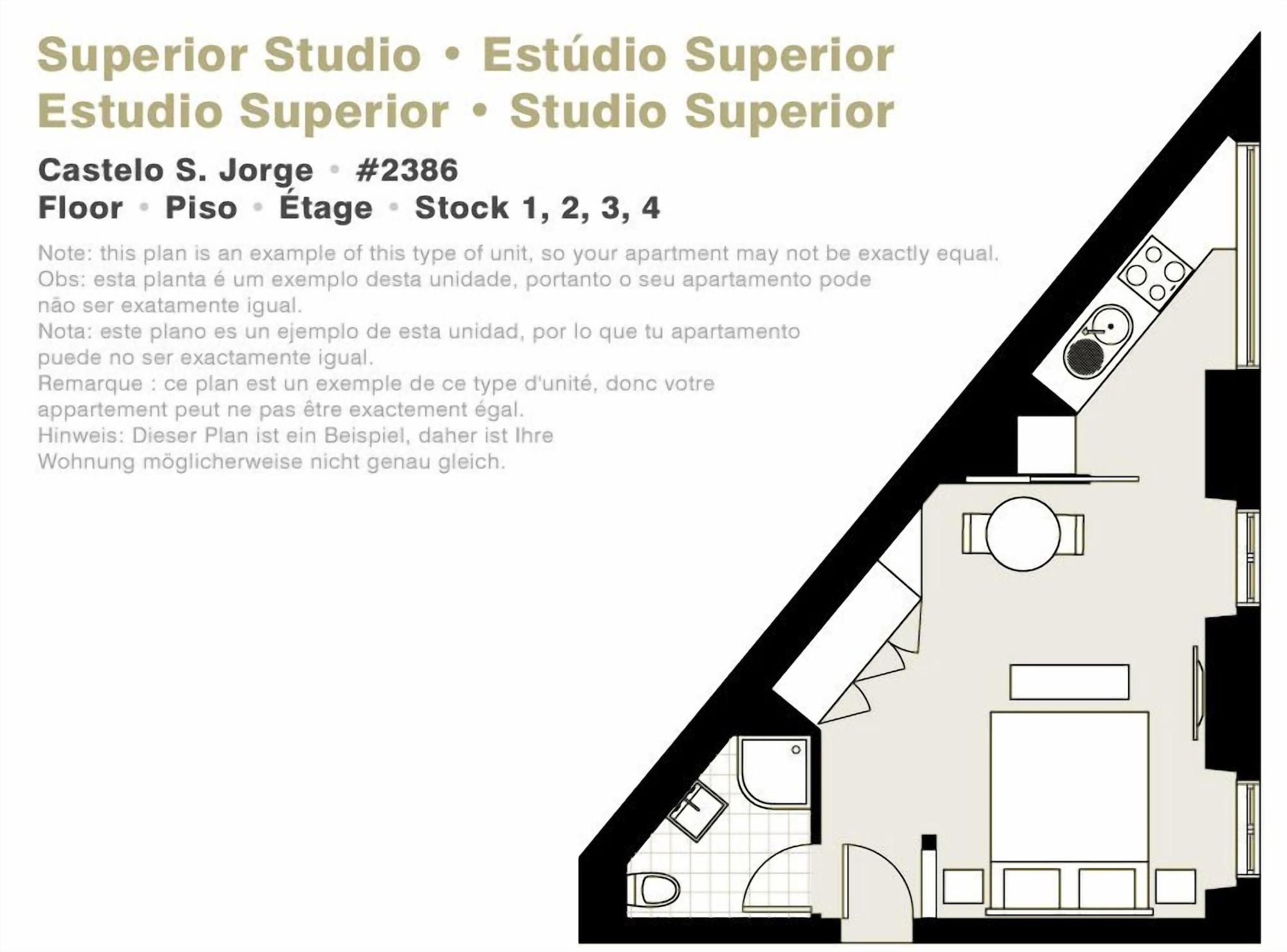Serviced Castelo De Sao Jorge * Lissabon